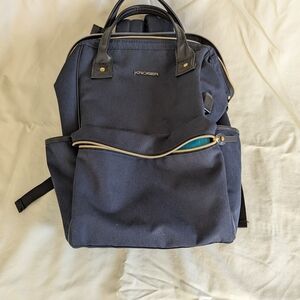 Navy Laptop Backpack